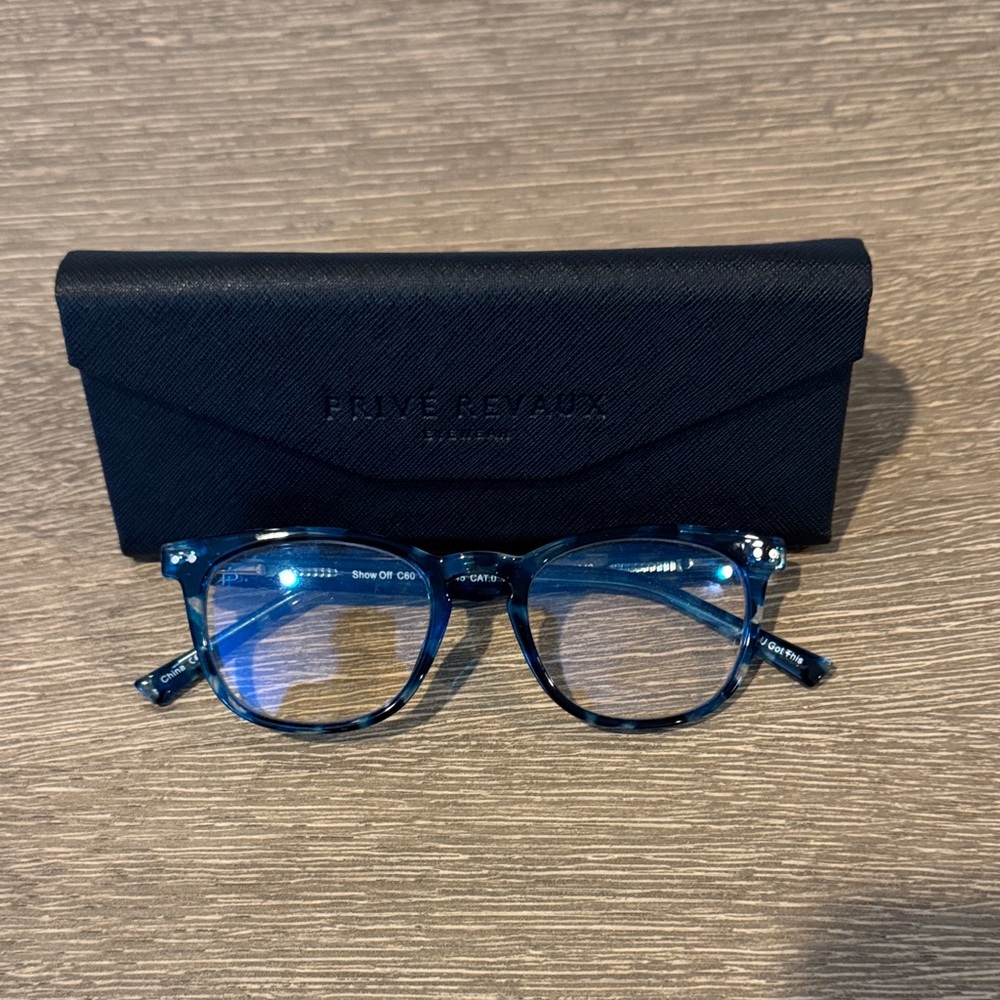 Blue Glasses by Privé Revaux